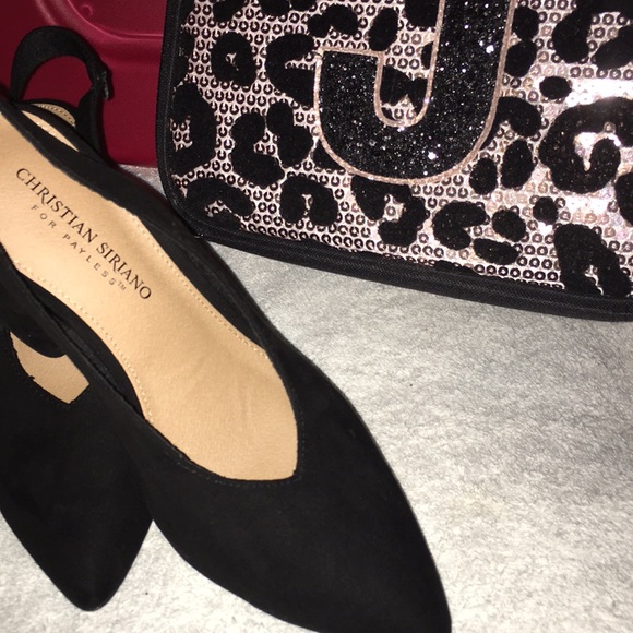 🌹🌹Gorgeous NWT Beautiful black heels comfortable - Picture 3 of 6
